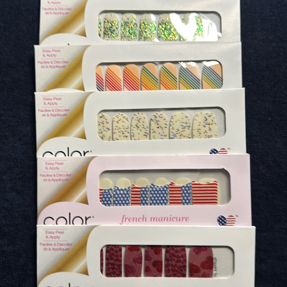 5 Color Street Set Bundle